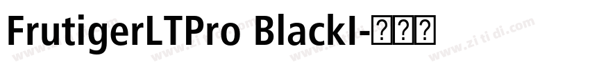 FrutigerLTPro BlackI字体转换 FrutigerLTPro BlackI字体转换